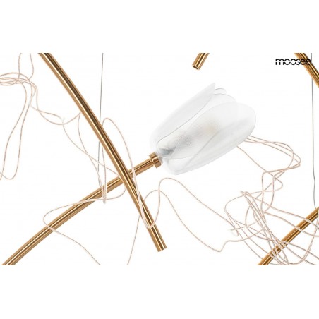 MSE1501100171 MOOSEE lampa wisząca TULIPPE 14 DISC złota