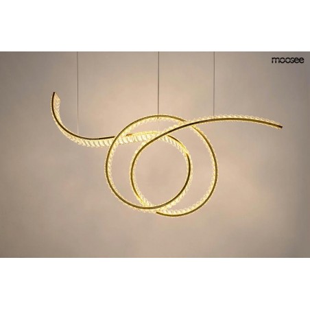 MSE1501100188 MOOSEE lampa wisząca WAVE 120 złota