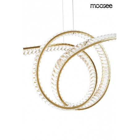 MSE1501100188 MOOSEE lampa wisząca WAVE 120 złota
