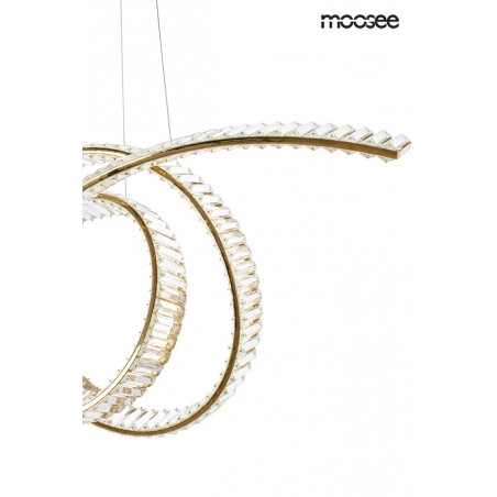 MSE1501100188 MOOSEE lampa wisząca WAVE 120 złota