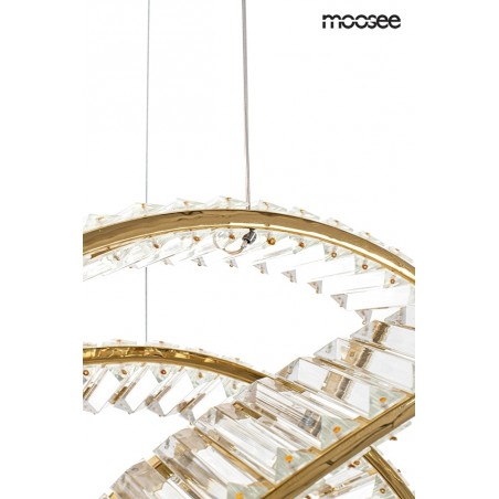 MSE1501100188 MOOSEE lampa wisząca WAVE 120 złota