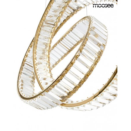 MSE1501100188 MOOSEE lampa wisząca WAVE 120 złota