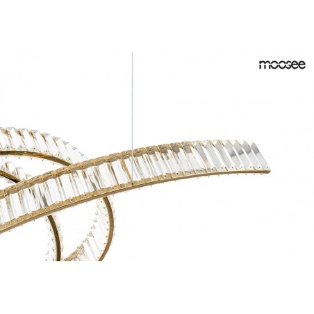 MSE1501100188 MOOSEE lampa wisząca WAVE 120 złota