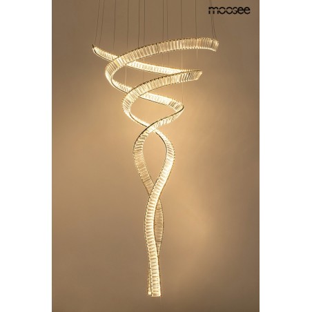MSE1501100194 MOOSEE lampa wisząca WAVE CORDON 2B chrom