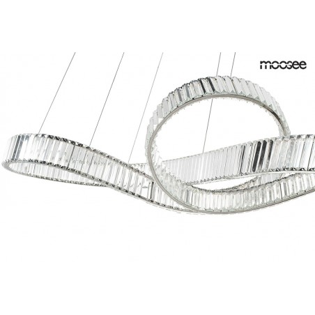 MSE1501100199 MOOSEE lampa wisząca WAVE 160B chrom