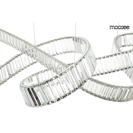 MSE1501100199 MOOSEE lampa wisząca WAVE 160B chrom
