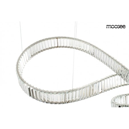 MSE1501100199 MOOSEE lampa wisząca WAVE 160B chrom