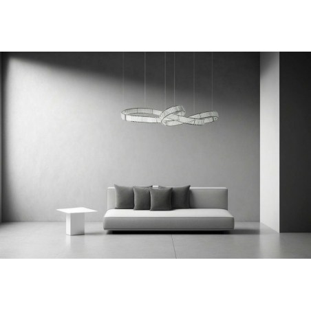 MSE1501100199 MOOSEE lampa wisząca WAVE 160B chrom