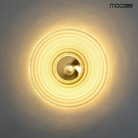MSE1501100146 MOOSEE lampa ścienna ONDA złota