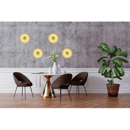MSE1501100146 MOOSEE lampa ścienna ONDA złota
