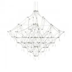 MSE1501100208 Lampa wisząca CONSTELATION 100 - LED, stal szczotkowana