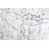 KH1501100126 Stół TULIP ELLIPSE MARBLE CARRARA biały - blat owalny marmurowy, metal