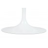 KH1501100126 Stół TULIP ELLIPSE MARBLE CARRARA biały - blat owalny marmurowy, metal