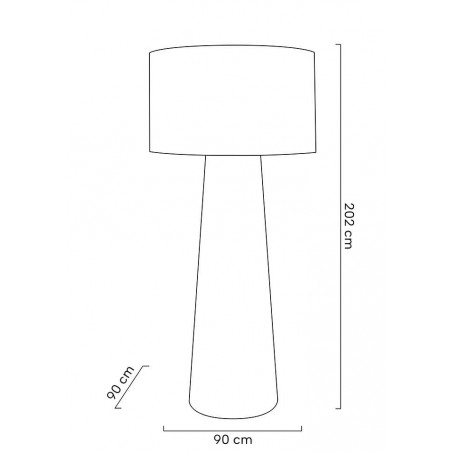 MSE1501100333 MOOSEE lampa podłogowa KAS 200