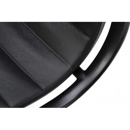 KH501100208 Fotel biurowy AERON PRESTIGE PLUS czarny - skóra naturalna, aluminium