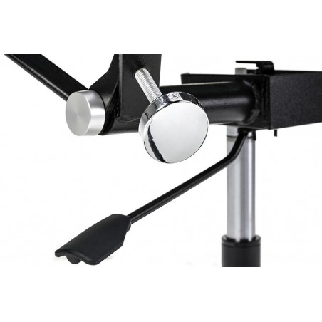 KH501100208 Fotel biurowy AERON PRESTIGE PLUS czarny - skóra naturalna, aluminium