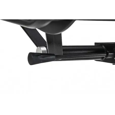KH501100208 Fotel biurowy AERON PRESTIGE PLUS czarny - skóra naturalna, aluminium