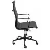 KH501100208 Fotel biurowy AERON PRESTIGE PLUS czarny - skóra naturalna, aluminium