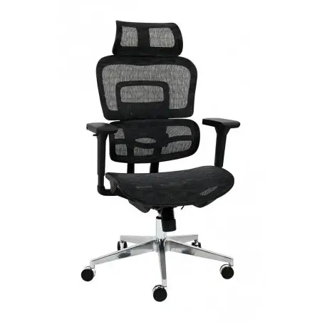 KH1501100217 Fotel biurowy ERGO XCLUSIVE czarny