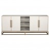 7793 RICHMOND komoda WHITEBONE BRASS