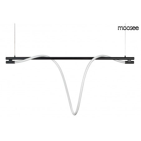 MSE1501100394 MOOSEE lampa wisząca SERPIENTE 120  czarna