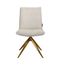 S4752 BEIGE CHENILLE RICHMOND krzesło obrotowe DAKOTA