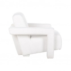 S4567 FR WHITE RICHMOND fotel CASEY biały - trudnopalny