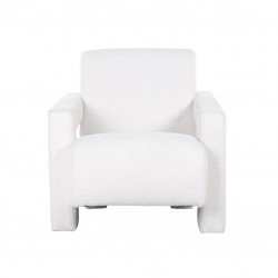 S4567 FR WHITE RICHMOND fotel CASEY biały - trudnopalny