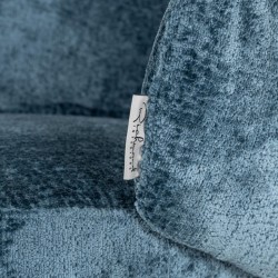 S4594 FR BLUE RICHMOND krzesło AMPHARA niebieskie - trudnopalne