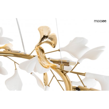 MSE1501100464 MOOSEE lampa wisząca FLORA 80 złota