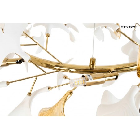 MSE1501100464 MOOSEE lampa wisząca FLORA 80 złota