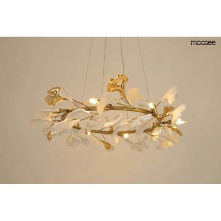 MSE1501100448 MOOSEE lampa wisząca FLORA 80 PP złota