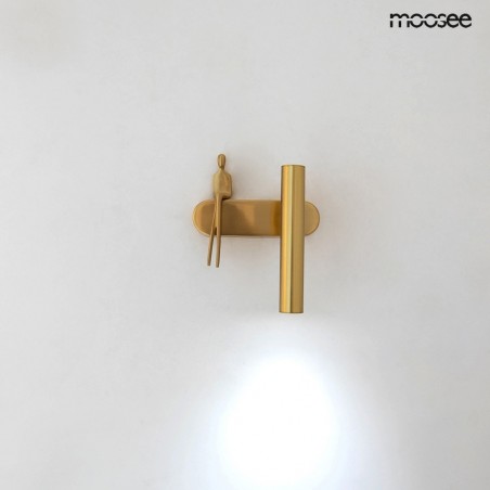 MSE1501100479 MOOSEE lampa ścienna BOY TUBE R złota