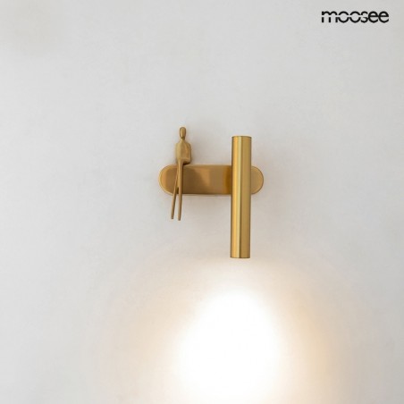 MSE1501100479 MOOSEE lampa ścienna BOY TUBE R złota