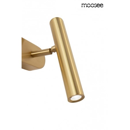 MSE1501100479 MOOSEE lampa ścienna BOY TUBE R złota