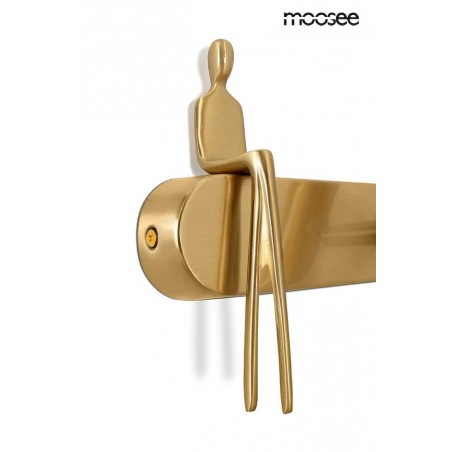 MSE1501100479 MOOSEE lampa ścienna BOY TUBE R złota