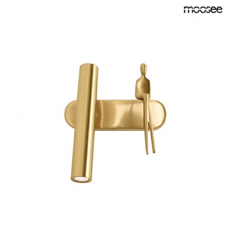 MSE1501100481 MOOSEE lampa ścienna BOY TUBE L złota