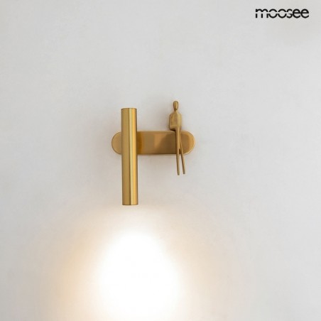 MSE1501100481 MOOSEE lampa ścienna BOY TUBE L złota