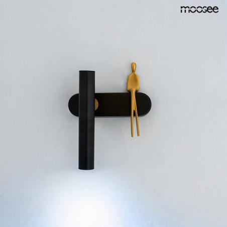 MSE1501100482 MOOSEE lampa ścienna BOY TUBE L czarna