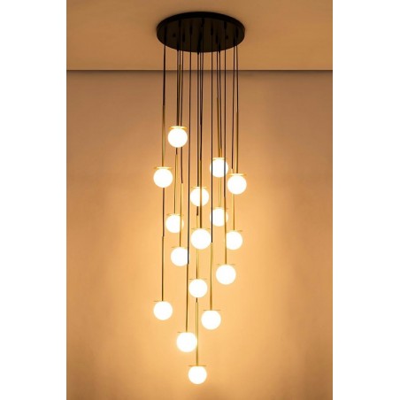 MSE1501100416 Lampa wisząca CANNON DISC 16 złota