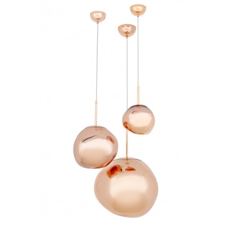 MSE1501100425 MOOSEE lampa wisząca FUSION 40 miedziana  - akryl