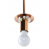 MSE1501100425 MOOSEE lampa wisząca FUSION 40 miedziana  - akryl