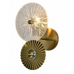 -ML-0025 RICHMOND lampa ścienna OTIS -             szczotkowane złoto