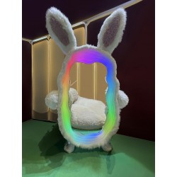 5900168833401 Lustro stojące BUNNY z oświetleniem LED   240x150 cm