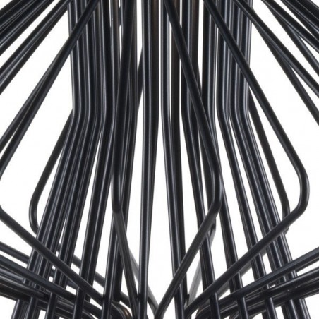 966S1.GREY Lampa wisząca STRAW szara - stal węglowa