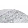 GT-09M.FI120 Stół TULIP MARBLE 120 CARRARA biały - blat okrągły marmurowy, metal