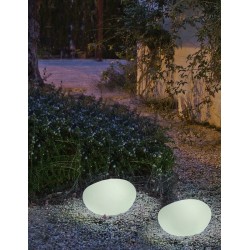 LUMPT040OFNW NEW GARDEN lampa ogrodowa PETRA 40 CABLE biała
