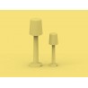 LUMCR110WLNW NEW GARDEN lampa ogrodowa CARMEN 110  BATTERY biała