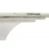 RT-335V.ARABESCATO Stół TULIP ELLIPSE MARBLE ARABESCATO - biały - blat owalny marmurowy, metal