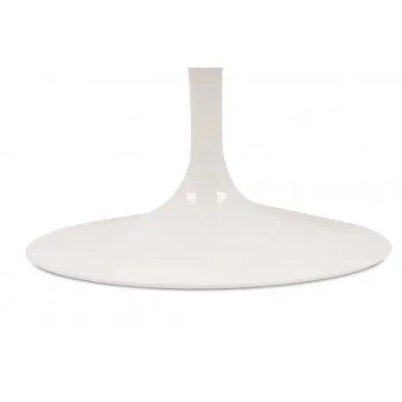 RT-335V.ARABESCATO Stół TULIP ELLIPSE MARBLE ARABESCATO - biały - blat owalny marmurowy, metal